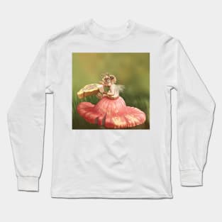 Fairy Eating Fairy Bread Long Sleeve T-Shirt